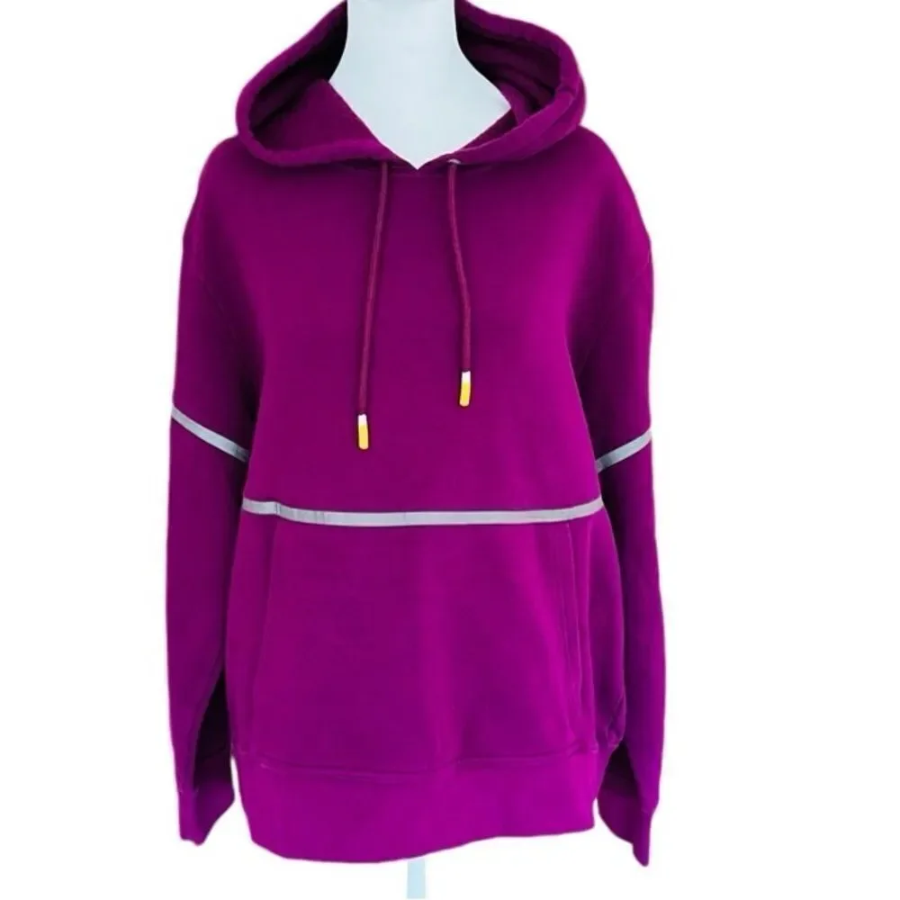 Bonobos Fielder Men's purple Fleece Pullover Hoodie, size L